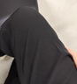 百圖betu女裝春季新款休閑褲高腰闊腿褲長褲休閑褲女2301T56 黑色 M 曬單實(shí)拍圖