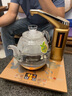 金灶（KAMJOVE）全智能電茶壺自動上水電熱水壺茶具 電熱水壺玻璃燒水壺電熱茶爐 G7 曬單實(shí)拍圖
