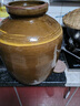 酒壇存酒酒壇子陶瓷家用密封老式土陶存酒窖酒酒罐50/100斤裝泡酒 加厚型30斤酒壇配普通蓋子 曬單實(shí)拍圖