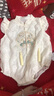 G.DUCKKIDS小黃鴨嬰兒滿月連體衣夏季薄款夏裝衣服百天周歲公主哈衣國(guó)風(fēng)中式 立領(lǐng)國(guó)風(fēng)包屁衣-米白色 80cm 80碼(6-9個(gè)月20斤內(nèi)） 曬單實(shí)拍圖