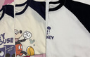 迪士尼（Disney）迪士尼童裝2025夏季新款薄款透氣純棉女童短袖洋氣潮酷男童上衣T 【男童】迪潮米奇K_中黑 160 160cm 曬單實(shí)拍圖