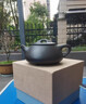 洛湘宜興紫砂壺純手工家藏原礦石黃泡茶壺中式功夫茶具玄鐵石瓢壺禮品 玄鐵石瓢壺 200ml 曬單實(shí)拍圖