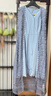 PORTS寶姿 商場同款新品女裝氣質無袖V領撞色連衣裙LL8D188KCY008 天藍色 L (8) 曬單實拍圖