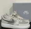 耐克（NIKE）板鞋女鞋 Air Force1 空軍一號AF1 情人節低幫女子休閑鞋潮流板鞋 FB8483-100 奶茶棕 雙鉤 37.5 曬單實(shí)拍圖