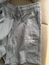 Calvin Klein Jeans夏季男士字母疊印ck松緊腰純棉休閑運(yùn)動針織短褲J324250 PN6-椰青灰 L 曬單實拍圖