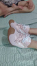 回力板鞋女夏季新款多巴胺軟底輕便德訓(xùn)鞋百搭休閑女鞋 粉色  38 曬單實(shí)拍圖
