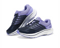 斯凱奇（Skechers）暮光鞋丨運(yùn)動(dòng)跑鞋男女款高回彈輕質(zhì)吸震綁帶休閑鞋 女款-海軍藍(lán)色/薰衣草色/NVLV 37 曬單實(shí)拍圖