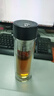 XDO磁彈泡茶杯茶水分離杯玻璃杯水杯子男士防燙便攜耐高溫 曬單實(shí)拍圖