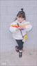 G.DUCKKIDS小黃鴨兒童外套秋冬夾棉加厚1-2-3-4-5歲男女童寶寶冬款毛毛衣 笑臉外套毛毛衣(米白色) 90碼1-2歲(20-25斤) 曬單實(shí)拍圖