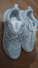 阿迪達斯 （adidas）男鞋女鞋潮流戶外跑鞋休閑緩震透氣跑步鞋JQ4901 白色  42  曬單實拍圖