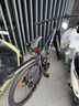 雷克斯LAUX哪吒200plus山地車成人學(xué)生代步通勤鋁合金24速純油碟 超啞幻紫（標(biāo)準(zhǔn)版） 24速 27.5英寸 曬單實(shí)拍圖