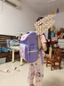 卡拉羊新款小學(xué)生書(shū)包男女生1-2-3年級(jí)減負(fù)護(hù)肩大容量雙肩包潮韓版輕 薰衣草紫 曬單實(shí)拍圖