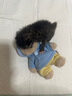 莉娜熊（TeddyTales）情侶玩偶毛絨掛件玩具泰迪手作熊公仔娃娃送禮送人女生生日禮物 相惜(藍(lán))15cm 禮盒裝 曬單實(shí)拍圖
