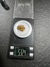 周六福七夕禮物  黃金耳釘女款5G足金精致蝴蝶少女耳飾 計價 一對-1.84g 曬單實拍圖