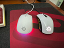 賽睿（SteelSeries）Rival3 Gen 2 冰玉白 有線鼠標 全制霸電競游戲鼠標 FPS/無畏契約/打瓦游戲?qū)Ｓ?6鍵可編程 白色 曬單實拍圖