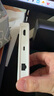 異澤（EGIOZR）全功能USB-C擴展塢C口視頻桌面拓展塢type-c分線器USB3.2雷電4四筆記本mac mini電腦hub網(wǎng)口轉(zhuǎn)換器 9合1透明分體式擴展塢【白色】 C口一線通mac電腦蘋果M 曬單實拍圖