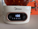 美的（Midea）花漾0膠水全玻璃全自動(dòng)養(yǎng)生壺 辦公室多功能煮茶壺 燒水壺恒溫電熱水壺煮茶器花茶壺1L YS10B101 曬單實(shí)拍圖