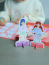彌鹿（MiDeer）貼紙書兒童繪畫涂色3-6歲女孩小玩具手工diy材料裝扮服裝公主換裝貼 N次貼涂鴉換裝工坊-百變甜心 曬單實拍圖