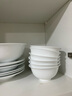 景德鎮(zhèn)（jdz）陶瓷餐具整套家用中式純色無鉛碗盤餐具喬遷禮物實(shí)用高檔送人流霜 曬單實(shí)拍圖