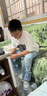 麥潮尚男童冰絲牛仔褲夏季破洞寬松闊腿防蚊褲 主圖款 120 適合身高115-123cm 曬單實(shí)拍圖