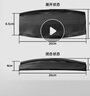 魔音王適用于DAREU達(dá)爾優(yōu)EH722 rgb版耳機(jī)EH736耳套EH716耳罩進(jìn)化者d3頭戴式海綿保護(hù)皮套子更換替換配件 頭梁套子C 曬單實(shí)拍圖