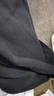 魯雅爾黑色高腰闊腿牛仔褲女春夏季新款窄版直筒寬松顯瘦小個(gè)子拖地褲子 黑色 XL （建議120斤到140斤） 曬單實(shí)拍圖