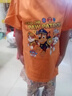 PAW PATROL汪汪隊衣服男童純棉T恤2024新款夏季兒童寶寶半袖上衣卡通潮t 棉T#綠色B87+黃色L351 120 CM 曬單實拍圖