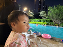 babycare三階訓(xùn)練杯兒童水杯吸管杯寶寶直飲夏季飲水杯高顏值兒童水杯 月瓷米 300mL 曬單實拍圖