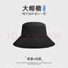 雪茜曼（XUEXIMAN）雪茜曼漁夫帽子男士大頭圍遮陽(yáng)帽黑色簡(jiǎn)約大碼太陽(yáng)帽女防曬帽 曬單實(shí)拍圖