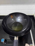 雙立人（ZWILLING）炒鍋鐵鍋大口徑炒菜鍋廚具電磁爐燃?xì)馔ㄓ肧ILVER銀光鐵系列精鐵鍋 鐵炒鍋（增加側(cè)柄） 32cm 曬單實(shí)拍圖
