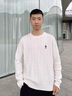 Teenie Weenie Men小熊男裝軟糯保暖絞花舒適溫暖毛衣 象牙白 L 曬單實(shí)拍圖