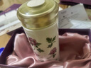 乾唐軒活瓷國(guó)色天香水杯茶杯陶瓷杯子送禮隨手杯 牙白+彩釉貼花+碧璽釉 曬單實(shí)拍圖