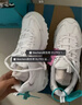 斯凱奇（Skechers）女鞋小白熊休閑鞋子厚底增高百搭運動(dòng)軟底老爹鞋99999863 白色/海軍藍色/WNV 37 曬單實(shí)拍圖