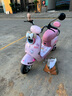 愛瑪（AIMA）露娜2025版長續(xù)航電動車女士時尚成人代步智能電動輕便摩托車 露娜/優(yōu)悅 嘟嘟粉【花瓣輪轂+1000W電機】 曬單實拍圖