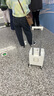 袋鼠行李箱次日達(dá)小型可登機(jī)箱學(xué)生兒童拉桿箱旅行箱男女生密碼箱皮箱 奶油白14英寸20x30x40-背置杯架+手機(jī)支架 出差旅游大容量可上飛機(jī)春秋航空登機(jī)箱 曬單實(shí)拍圖