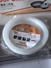 特美居（temeiju）一次性盤子塑料裝菜硬質(zhì)家用酒席加厚菜碟菜盤透明圓形盤野餐 曬單實拍圖