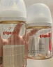 貝親奶瓶 嬰兒奶瓶 新生兒防脹氣奶瓶 寬口徑玻璃奶瓶【渠道專享】 160ml 0-3個(gè)月 +240ml 3-6月 玻璃奶瓶 曬單實(shí)拍圖