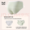 貓人內(nèi)褲女純棉女士高腰大碼褲純棉抑菌底襠四條裝 混色 3XL 曬單實(shí)拍圖