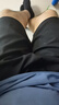 李寧（LI-NING）運動短褲男夏季透氣薄款寬松休閑戶外速干跑步健身冰絲五分褲 曬單實拍圖