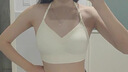都市麗人掛脖美背細(xì)肩帶內(nèi)衣女小胸聚攏粉底液隱形無(wú)痕一體文胸罩 香檳 S 【32/70AB 80-95斤】 曬單實(shí)拍圖
