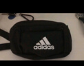 阿迪達(dá)斯（adidas）新經(jīng)典款清騎行胸包運(yùn)動(dòng)訓(xùn)練手機(jī)腰包休閑斜跨單肩小包男女包戶(hù)外 黑色 實(shí)用款 曬單實(shí)拍圖