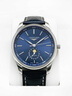 【二手99新】浪琴男表909/919 四針月相顯示 名匠系列 自動(dòng)機械 商務(wù)休閑瑞士二手奢侈品腕表 42mm（藍盤(pán)條刻皮帶）L2.919.4.92.0 單表 曬單實(shí)拍圖