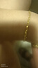 中國黃金（CHINA GOLD）雙層蝴蝶黃金手鏈女999足金手鏈金首飾七夕情人節(jié)禮物送女友老婆 【今/次日達(dá)】足金蝴蝶手鏈約2.1g【甄選禮盒】 曬單實拍圖