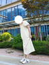EXULL依思Q德訓鞋女款2025夏季新款軟底防滑經(jīng)典休閑舒適時尚清涼透氣德訓鞋 米色 37 曬單實拍圖