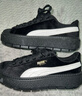 彪馬（PUMA）【厚底鞋】女經(jīng)典復(fù)古增高休閑鞋松糕鞋 PLATFORM 372613 黑色-白-01 35.5 曬單實(shí)拍圖