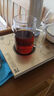 華派（TQVAI）高硼硅玻璃水杯辦公室泡茶杯啤酒果汁飲料杯帶把手家用玻璃杯套裝 綠茶杯(6只裝)杯身無LOGO300ml 曬單實拍圖