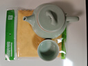 祥業(yè)song杯子汝窯泡茶壺陶瓷大號功夫茶具西施壺汝瓷單壺提梁壺泡茶器 大石瓢壺 260ml 曬單實(shí)拍圖