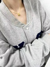 老鳳祥在逃公主黃金吊墜足金蝴蝶結(jié)項(xiàng)鏈純金送女友老婆七夕節(jié)生日禮物 蝴蝶結(jié)吊墜(約0.33g)+金色銀鏈 曬單實(shí)拍圖