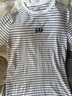 Gap【情人節(jié)】男女裝2025夏季新款logo條紋純棉短袖T恤常規(guī)上衣美版 藏藍(lán)色條紋 768022 S 美碼 M亞洲碼175/92A 曬單實(shí)拍圖
