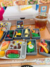 凡米潮品兒童手工diy廚房玩具小女孩3-6歲過家家生日禮物做飯美食快餐車 DIY美食快餐車【100+pcs】 曬單實(shí)拍圖